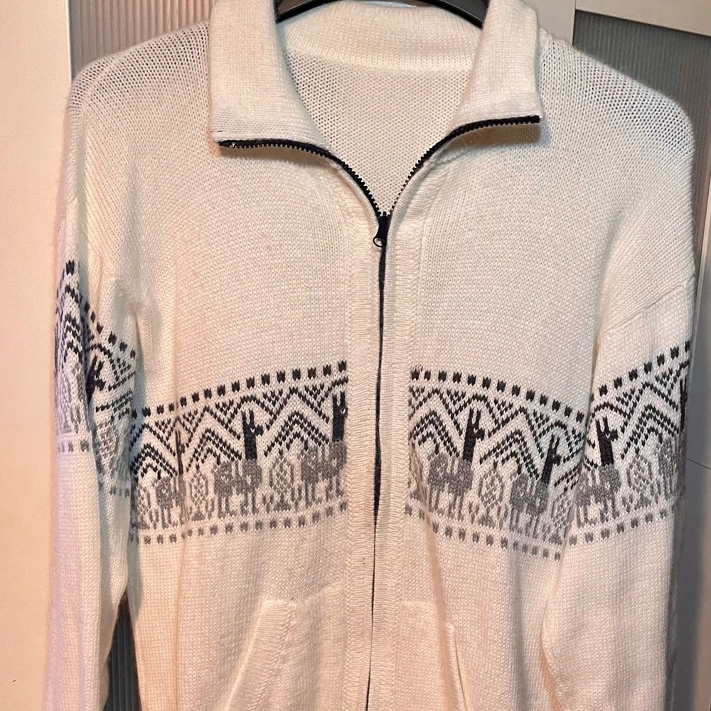 Llama sweater